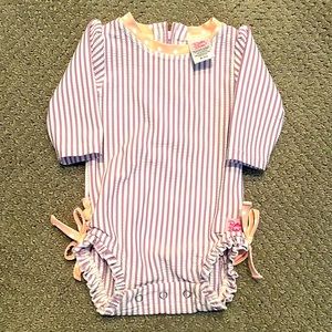 Cute Baby Girl 0-3 mo Ruffle Butts Swimsuit - Like new condition